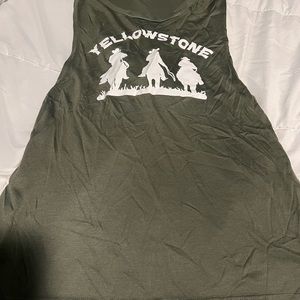 Yellowstone new without tags muscle tee